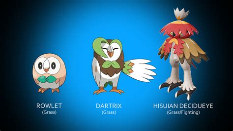 pokemon legends arceus rowlet evolution.
